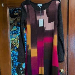 Adore Multicolor Long Sleeve Dress